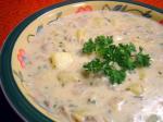 American Moms Clam Chowder Appetizer