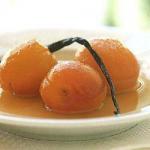 American Apricots in Ginger Syrup Dessert