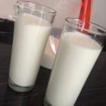 American Horchata of Rice with Coconut Dessert