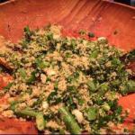 Canadian Quinoa with Herbs Lemon and Green Asparagus Appetizer