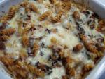 American No Time Baked Pasta Dinner