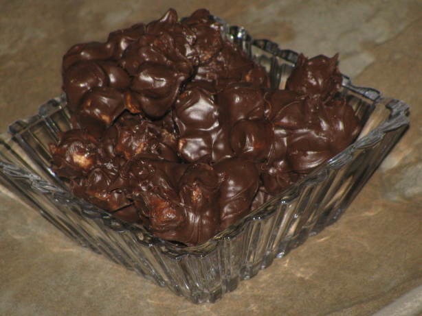 American Chocolate Peanut Butter Pebbles Dessert