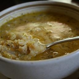 Canadian Cream of Celery and Cauliflower Soup Soup