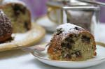 American Banana Chocolatechip Tea Cake Recipe Dessert