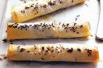 Canadian Brie And Silver Beet Filo Cigars Recipe Appetizer