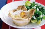 Canadian Egg And Bacon Filo Pies Recipe Appetizer