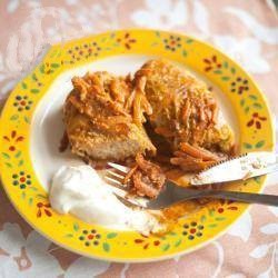 Russian Leaves of Cabbage Stuffed to the Russian Dessert