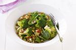 Broccoli And Lentil Salad With Chilli And Pine Nuts Recipe recipe