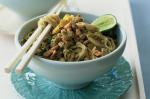 American Pork Satay Noodles Recipe Appetizer