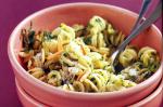 American Zucchini and Almond Pasta Recipe Dinner