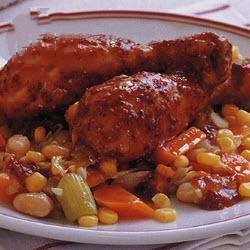 Swiss Chicken Stew with Beans Appetizer