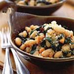 Beans with Swiss Chard recipe