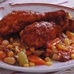Swiss Chicken Stew with Beans Appetizer
