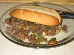American Philly Cheese Steaks Dinner