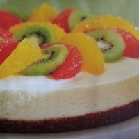 French Summer Fruit Cake Dessert
