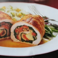 French Turkey Roll Ratatouille Dinner