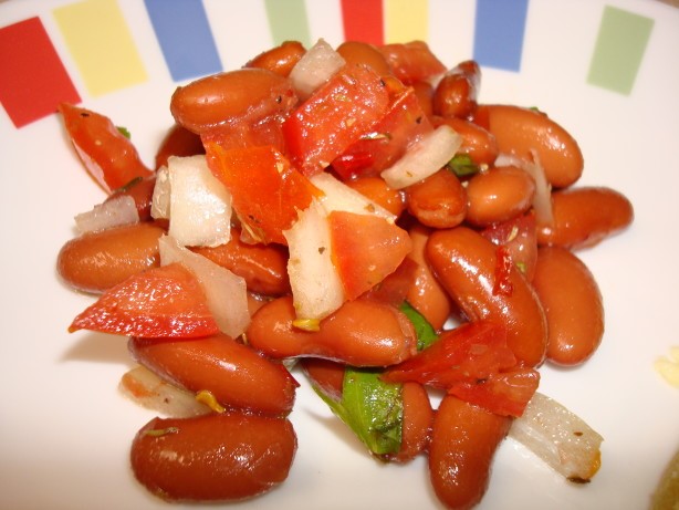 Argentinian Uruguayan Bean Salad Appetizer