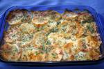 Australian Potato Gratin With Truffle Oil Appetizer