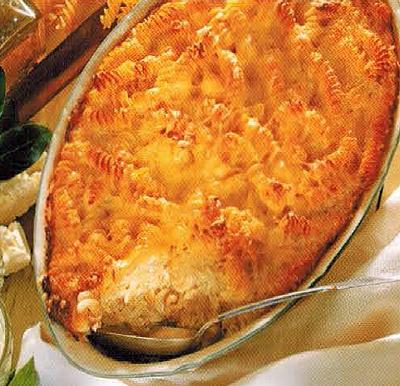 Canadian Baked Creamy Cheesy Pasta Dinner