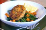 Australian Soy and Vegetable Patties With Roast Pumpkin Salsa Recipe Appetizer