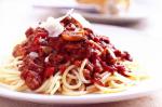 Australian Spaghetti With Quick Beef And Mushroom Sauce Recipe Appetizer
