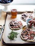 American Fig Tartlets with Herbs and Honey Appetizer