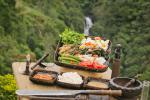 American Filipino Salad with Tinawon Rice Appetizer