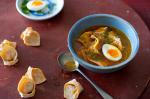 American Filipino Wonton Soup Appetizer