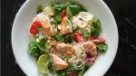Australian Rice Noodles with Salmon Lime and Mint Appetizer