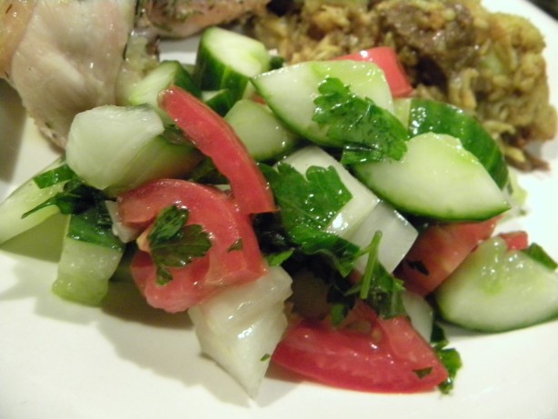 Arabic Arabic Salad Dinner