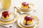 Australian Steamed Jam Puddings Recipe Dessert