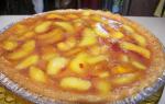 Malaysian Fresh Peach Pie 16 Dessert