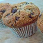 Canadian Muffins Giants with Chocolate Chips Dessert