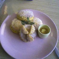 Canadian Pumpkin Scones with a Little Grease Breakfast