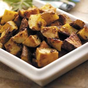 Indian Zippy Potato Chunks Appetizer