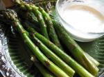 Australian Asparagus With Lemoncaper Dipping Sauce BBQ Grill