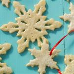 Australian Snowflake Ornament Cookies Dessert
