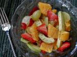 American Leftover Fruits Breakfeast Salad Appetizer