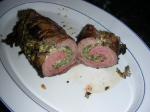 British Spinach and Blue Cheesestuffed Flank Steak Appetizer