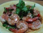 American Drunken Lemongrass Shrimp Dinner