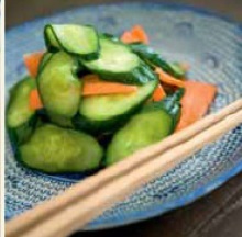 Japanese Quick and Easy Pickles Tsukemono Appetizer