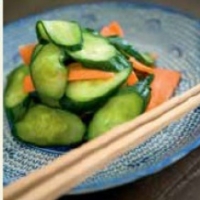 Japanese Quick and Easy Pickles Tsukemono Appetizer