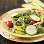 American Veggie Tossed Salad for Appetizer