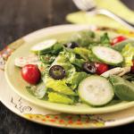 American Veggie Tossed Salad Appetizer