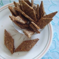 Sesame Flax seed Crackers recipe