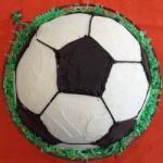 American Cake in Football Dessert