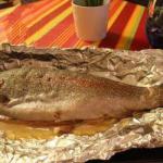 American Speckled Trout in Papillotte Dinner