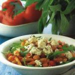 Italian Earth with Fresh Sage Rocket and Feta Cheese Appetizer