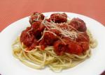 Italian Meatballs With Tomato Sauce Chicken or Beef Dessert