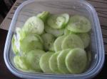 Japanese Simple Cucumbers Appetizer